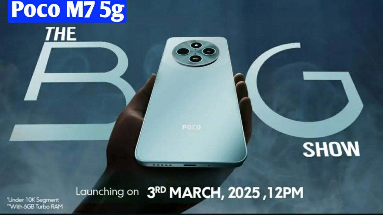 Poco M7 5G Price and Launch Date India